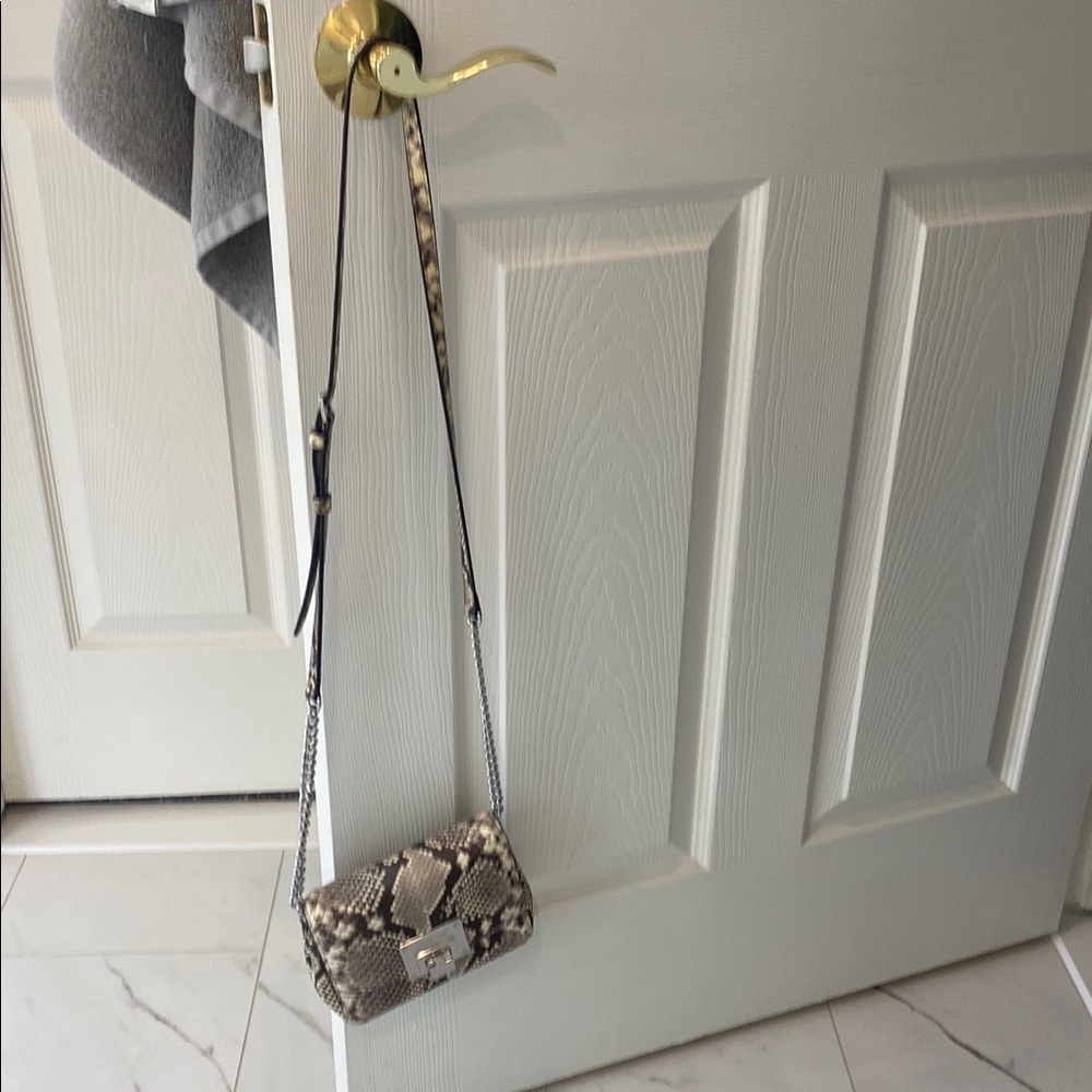 Snakeskin Crossbody Bag